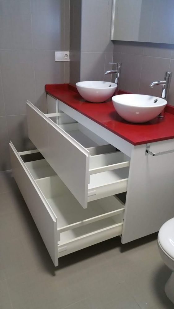 Muebles para el lavabo a medida - Plena Carpinteria